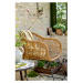 Záhradné stoličky z umelého ratanu v prírodnej farbe Collin – Bloomingville