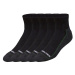 PARKSIDE® Pánske pracovné ponožky, 5 párov (39/42, čierna/sivá/zelená)