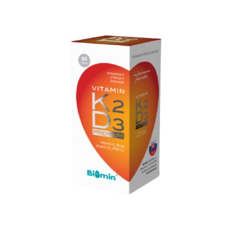 BIOMIN Vitamin K2D3 Premium+ 60 kapsúl