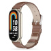 Remienok TECH-PROTECT LEATHERFIT XIAOMI SMART BAND 8 / 8 NFC BROWN (9490713935354)