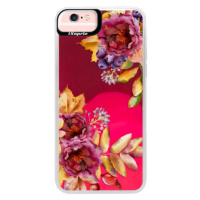 Neónové púzdro Pink iSaprio - Fall Flowers - iPhone 6 Plus/6S Plus