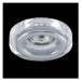 Svietidlo podhľadové DOWNLIGHT GU10 50W chróm/kryštál IP55 (EMITHOR)