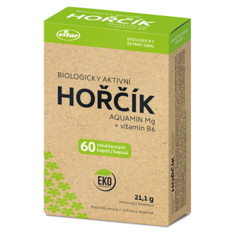 VITAR EKO Horčík Aquamin 60 kapsúl