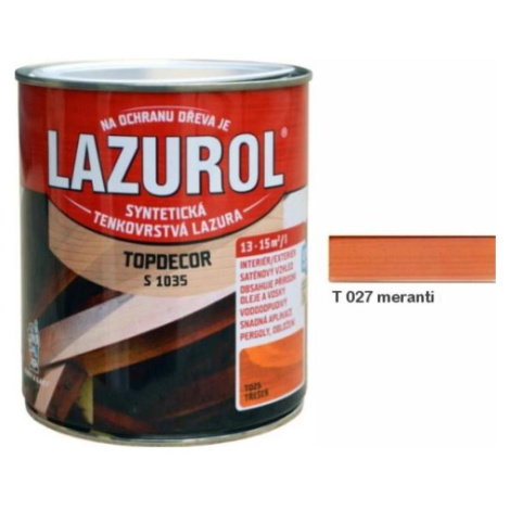 Lazurol Topdecor Meranti 0,75l