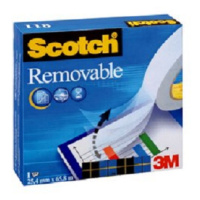 3M 811 Scotch Removable Snímatelná páska, 19 mm x 33 m
