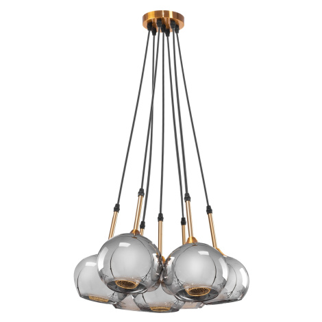 Stropné svietidlo Lota sivé TooLight