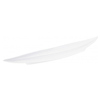 Miska LEAF v tvare listu, biela 30cm
