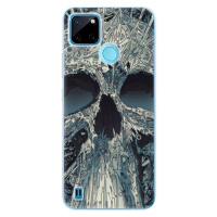 Odolné silikónové puzdro iSaprio - Abstract Skull - Realme C21Y / C25Y
