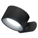 Čierne LED nástenné svietidlo Magnetics – Fischer & Honsel