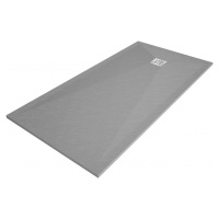 MEXEN - Stone+ sprchová vanička obdĺžniková 160x80, sivý betón 44618016