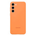 Originál Silikónový Kryt pre Samsung Galaxy S23 Plus, Oranžový
