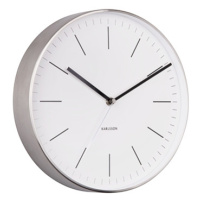 Nástenné hodiny 5732WH Karlsson Minimal, 28 cm