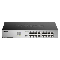 D-Link DGS-1016D 16-portový 10/100/1000 Gigabit Desktop / Rackmount Switch