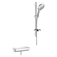 Hansgrohe Raindance Select S, sprchová súprava 150 3jet s termostatom Ecostat Select a sprchovou