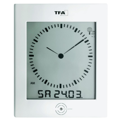 Digitálne DCF hodiny s analógovým zobrazením TFA , 220 x 265mm TFA Dostmann