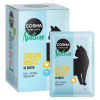 Cosma Nature kapsičky 6 x 50 g - kuracie prsia