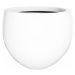 Kvetináč Jumbo Orb, farba lesklá biela, viac veľkostí - PotteryPots Velikost: L - v. 114 cm, ⌀ 1
