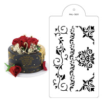 Šablóna šablóna ornament BOA 35x21cm - Cakesicq - Cakesicq