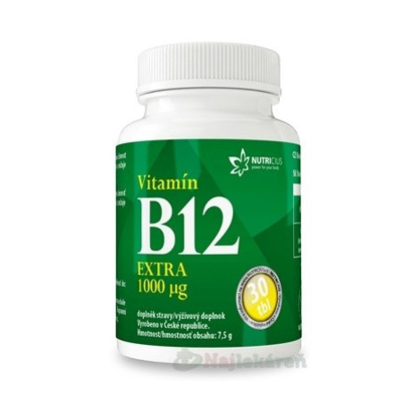 Nutricius Vitamín B12 Extra 1000 g 30 tabliet