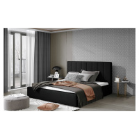 ELTAP AUDREY 160X200 STELAZ Z KOVU, MAT VELVET 99, BLACK, 21930