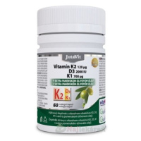 JutaVit Vitamín K2 120 µg, D3 2000 IU, K1 700 µg, 60 cps