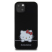 Hello Kitty Liquid Silicone Daydreaming Logo Zadný Kryt pre iPhone 13 Black