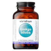 VIRIDIAN Ginkgo Biloba 60 kapsúl