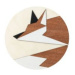Fox Wooden Image