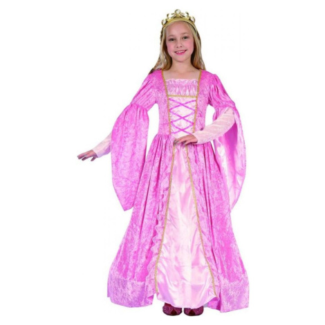 Made Detský kostým Princezná ružové šaty 130 - 140 cm