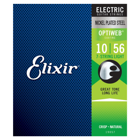 Elixir Optiweb 7-String Light