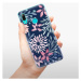 Odolné silikónové puzdro iSaprio - Leaves on Blue - Huawei P Smart 2019