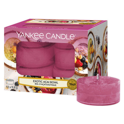Yankee Candle, Miska exotických chutí, Sviečky čajové, 12 ks