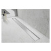 MEXEN/S - Flat 360 ° MGW podlahový žľab 90 cm otočný biele sklo 1027090-40
