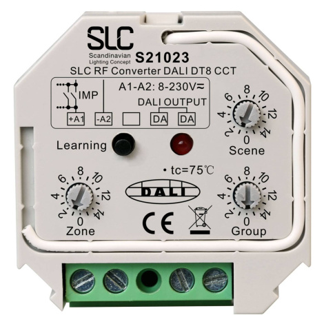 SLC RF - Prevodník signálu DALI, laditeľný biely THE LIGHT GROUP