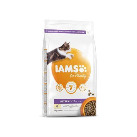 Iams Cat Kitten Chicken 2kg