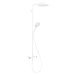 Hansgrohe Raindance Select S, Showerpipe 240 1jet PowderRain s termostatom, matná biela, HAN-276