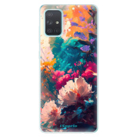Odolné silikónové puzdro iSaprio - Flower Design - Samsung Galaxy A71