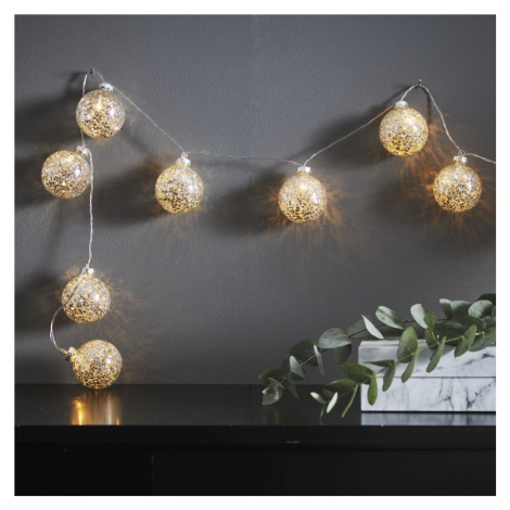 Vianočná svetelná reťaz 130 cm Glitter - Star Trading