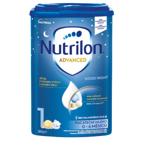 NUTRILON 1 Advanced Good Sleep Počiatočné dojčenské mlieko 800 g