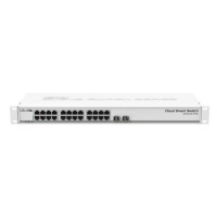 MIKROTIK RouterBOARD Cloud Smart Switch CSS326-24G-2S+RM + SwOS (24x GLAN; 2x SFP+) rack