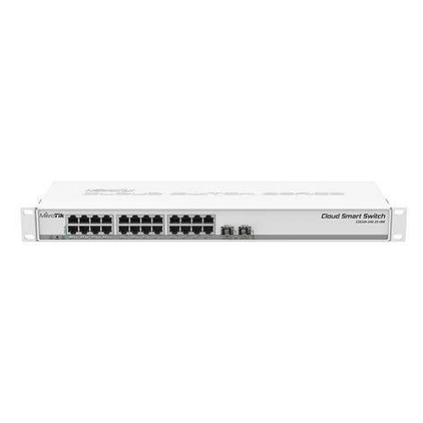 MIKROTIK RouterBOARD Cloud Smart Switch CSS326-24G-2S+RM + SwOS (24x GLAN; 2x SFP+) rack