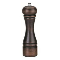 Drevený mlynček na čierne korenie tmavý 15 cm - Ibili