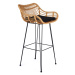 Barová stolička H105 hnedá