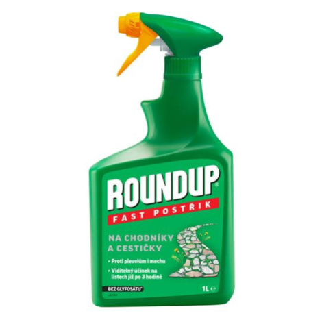 ROUNDUP Fast bez glyfozátu - rozprašovač na chodníky a cestičky EVERGREEN 1l