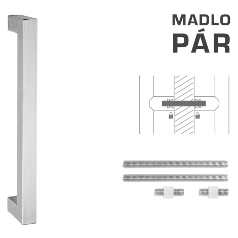 FT - MADLO kód K02K 25x25 mm UN pár 25x25 mm, 1200 mm, 1225 mm