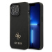 Kryt Guess GUHCP13LPS4MK iPhone 13 Pro 6,1" black hardcase Saffiano 4G Small Metal Logo (GUHCP13