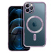 Silikónové puzdro na Apple iPhone 11 Pro Electro Mag fialové