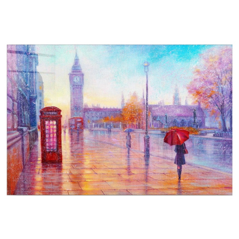 Sklenený obraz 100x70 cm London - Wallity