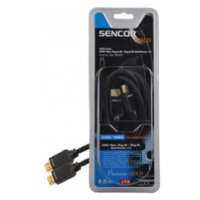 Sencor SAV 165-025 HDMI M-M 2,5M v1.4 PG