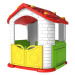 mamido  Detský záhradný domček so šmýkačkou červený